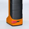 Solight pracovní nabíjecí LED lampa,  500lm + 70lm, COB, Li-Ion, USB, černooranžová - WM20
