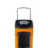 Solight pracovní nabíjecí LED lampa,  500lm + 70lm, COB, Li-Ion, USB, černooranžová - WM20