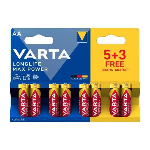 Baterie Varta 4706, AA/R06 B8 5+3 cena za balení 160 ks
