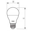 LED žárovka Philips E27 13W/100W 4000K 230V A67  SET2ks  P471030 cena za balení 2 ks