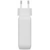 HYPER HyperJuice® 100W USB-C cestovní nabíječka, GaN, s adaptérem pro Evropu, s britským adaptérem, s americkým adaptérem, 1x USB A , 3x USB-C®, 100 W, Dodávka