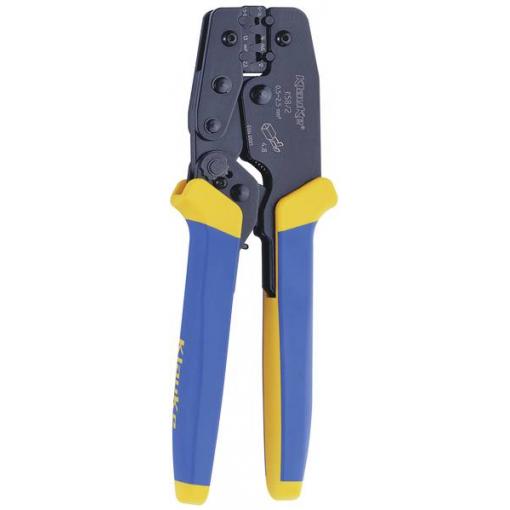Klauke K582 K582 lisovací kleště neizolované ploché zástrčky , neizolované ploché zásuvky , neizolované ploché zástrčky 0.5 do 2.5 mm²