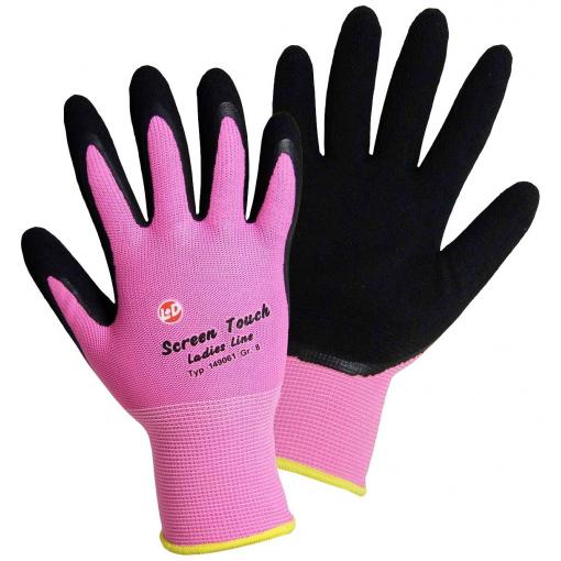 Leipold Doehle 149061-9 SCREEN TOUCH latex Jemně pletené rukavice Velikost rukavic: 9 CAT I 1 pár