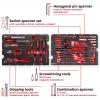 Einhell 80-tlg. Werkzeugkoffer Universal, 370570 kufřík s nářadím, 80dílná, (š x v x h) 44.4 x 32.9 x 13.1 cm