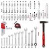Einhell 80-tlg. Werkzeugkoffer Universal, 370570 kufřík s nářadím, 80dílná, (š x v x h) 44.4 x 32.9 x 13.1 cm