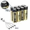 Ansmann 1312-0039 akumulátor AA, lithiová, 1800 mAh, 1.5 V, 8 ks