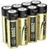 Ansmann 1312-0039 akumulátor AA, lithiová, 1800 mAh, 1.5 V, 8 ks