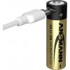 Ansmann 1312-0039 akumulátor AA, lithiová, 1800 mAh, 1.5 V, 8 ks