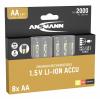 Ansmann 1312-0039 akumulátor AA, lithiová, 1800 mAh, 1.5 V, 8 ks