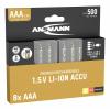 Ansmann 1311-0031 akumulátor AAA lithiová 400 mAh 1.5 V 8 ks