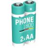 Ansmann 1312-0038 akumulátor AA, Ni-MH, 1600 mAh, 1.2 V, 2 ks