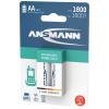 Ansmann 1312-0038 akumulátor AA, Ni-MH, 1600 mAh, 1.2 V, 2 ks