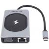 Dicota USB-C® dokovací stanice USB-C 10-in-1 Wireless Charging Dock 4K PD 100W + 15W Vhodné pro značky (dokovací stanice pro notebook): univerzální