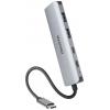 Dicota D32061 USB Hub 2 + 2 port USB-A, USB-C® USB 3.2 Gen2 10 GBit/s s hliníkovým krytem, s konektorem USB C stříbrná DICOTA - Hub - 10 Gbps, 4-in-1 USB C,