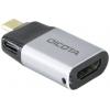 Dicota D32047 USB-C® / HDMI adaptér [1x USB-C® zástrčka - 1x HDMI zásuvka] stříbrná 4K UHD, s nabíjecí zásuvkou 0 mm