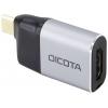 Dicota D32047 USB-C® / HDMI adaptér [1x USB-C® zástrčka - 1x HDMI zásuvka] stříbrná 4K UHD, s nabíjecí zásuvkou 0 mm