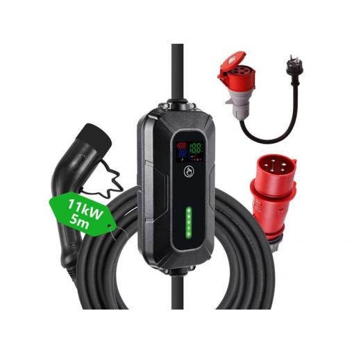 Nabíjecí stanice IMMAX NSE001 EV/PHEV AC Type 2 11kW cestovní