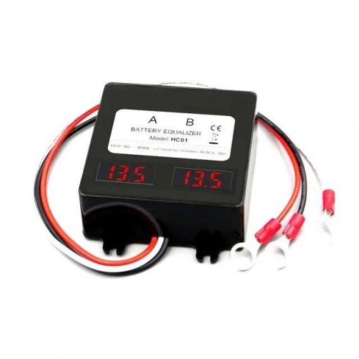 Balancér HC01 pro 2× 12 V olověné akumulátory v sérii