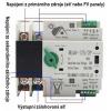 Automatický přepínač sítí NLQ4-125/2P, 230 V / 16 A, 2P