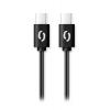 Datový kabel ALIGATOR POWER 65W, USB-C/USB-C 3A 1,5m, černý