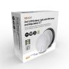 Solight LED venkovní svítidlo + pohyb.čidlo, IP54,18W, 1800lm, 3000-6000K, 22cm, vyměnitelný  kryt (černý + bílý)  WO780-1