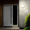 Solight LED venkovní svítidlo + pohyb.čidlo, IP54,18W, 1800lm, 3000-6000K, 22cm, vyměnitelný  kryt (černý + bílý)  WO780-1