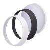 Solight LED venkovní svítidlo + pohyb.čidlo, IP54,18W, 1800lm, 3000-6000K, 22cm, vyměnitelný  kryt (černý + bílý)  WO780-1