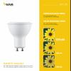 Technik LED žárovka, bodová, 5W, GU10, 2700K, 410lm, bílá  MTL-GU102700K5W