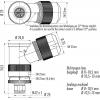 binder 99 0639 58 05 99 0639 58 05-20 kulatý konektor DIN, 1 ks