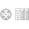 binder 99 0440 016 04 99 0440 016 04-20 kulatý konektor DIN, 1 ks