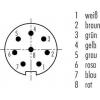 binder 79 1461 272 08 79 1461 272 08-20 upravený kulatý faston, 1 ks