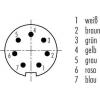 binder 79 1421 12 07 79 1421 12 07-20 upravený kulatý faston, 1 ks