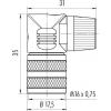 binder 09 0140 72 05 09 0140 72 05-20 úhlová zásuvka, 1 ks