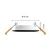 Philips Hue vestavný světlo 929003712201 Hue WCA Slim 8.3 W