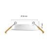 Philips Hue vestavný světlo 929003712101 Hue WCA Slim 8.3 W