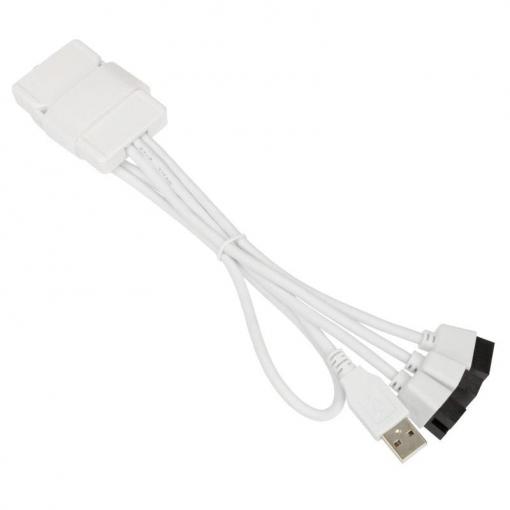 Lian Li Lian Li PW-U2TPAW USB Hub - weiß USB adaptér černá