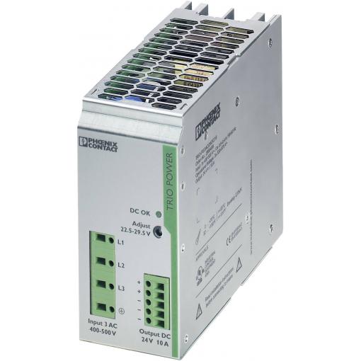 Phoenix Contact TRIO-PS/3AC/24DC/10 síťový zdroj na DIN lištu, 24 V/DC, 10 A, 240 W, výstupy 1 x