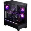 Phanteks Phanteks XT View Tempered Glass Windows, D-RGB - schwarz midi tower herní pouzdro, pouzdro, PC skříň černá