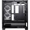 Phanteks Phanteks XT View Tempered Glass Windows, D-RGB - schwarz midi tower herní pouzdro, pouzdro, PC skříň černá