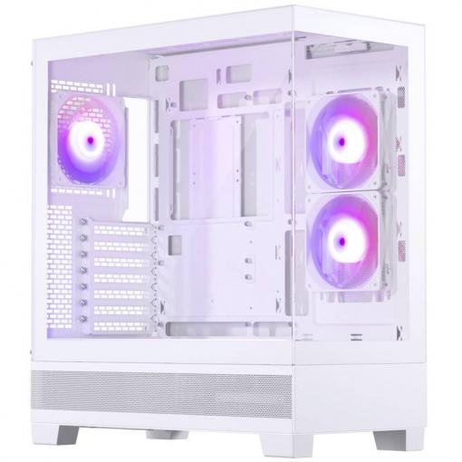 Phanteks Phanteks XT View Tempered Glass Windows, D-RGB - weiß midi tower pouzdro, herní pouzdro, PC skříň bílá