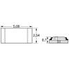 Isabellenhütte SMP-R500-1.0 SMP-R500-1.0 SMD rezistor 500 mΩ SMD 2010 2 W 1 % 50 ppm/K 1 ks