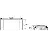 Isabellenhütte SMP-R033-1.0 SMP-R033-1.0 SMD rezistor 33 mΩ SMD 2010 2 W 1 % 50 ppm/K 1 ks