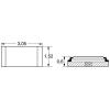 Isabellenhütte SMK-R020-1.0 SMK-R020-1.0 SMD rezistor 20 mΩ SMD 1206 1 W 1 % 50 ppm/K 1 ks