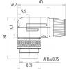 binder 99 0143 10 06 99 0143 10 06-20 Konektor, úhlový, 1 ks