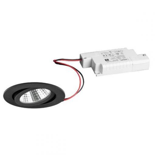 Brumberg 39363183 39363183 LED vestavné svítidlo, LED, žádná, 6 W, černá