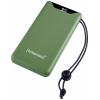 Intenso F10000 powerbanka Li-Pol, 10000 mAh, Quick Charge, Dodávka energie, USB-A, USB-C®, zelená, Indikátor stavu