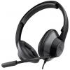 Creative HS-720 V2 Headset otevřená (On Ear) kabelová stereo černá, stříbrná regulace hlasitosti, Vypnutí zvuku mikrofonu