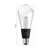 Philips Hue LED žárovka 929003151501 Energetická třída (EEK2021): G (A - G) Hue LG ST72 E27 6.8 W