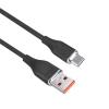 Solight USB-C kabel, USB 2.0 A konektor - USB-C 3.1 konektor, silikon, 1m - SSC1601-S