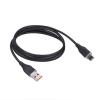 Solight USB-C kabel, USB 2.0 A konektor - USB-C 3.1 konektor, silikon, 1m - SSC1601-S